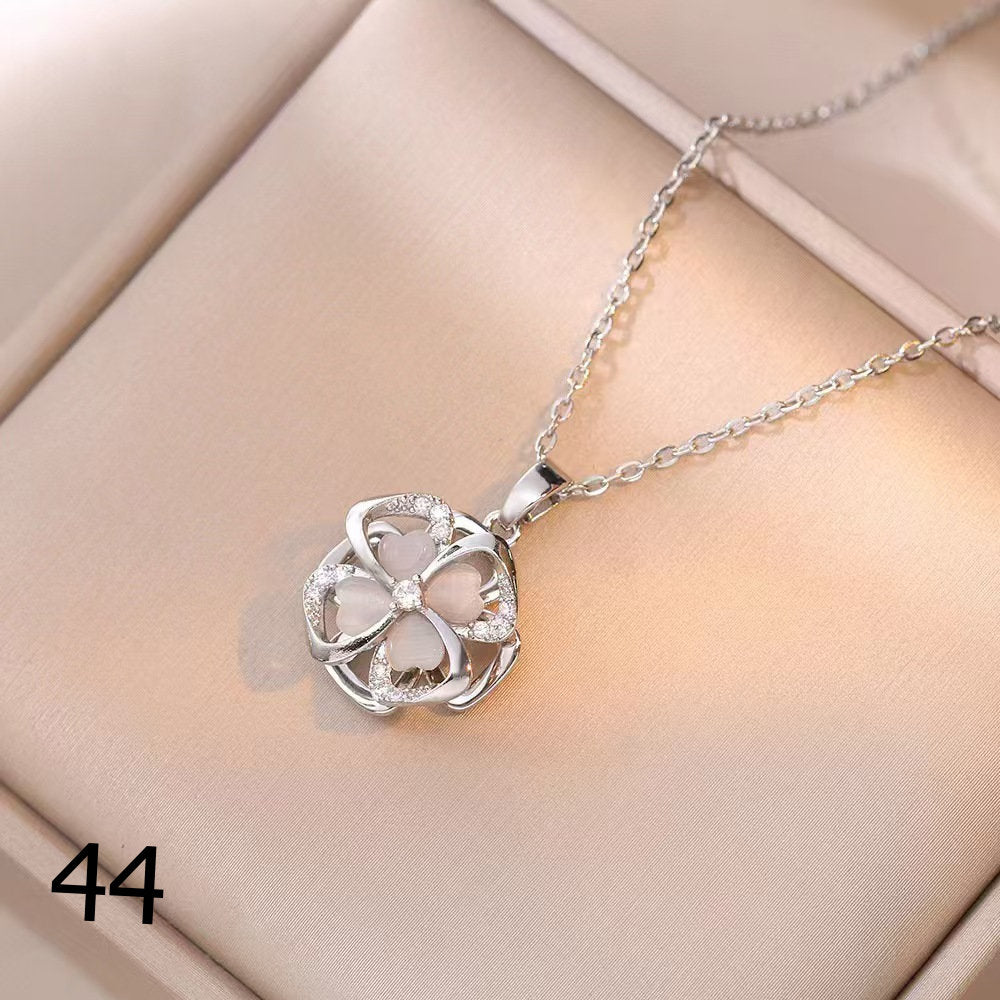 18K Gold Plated Shiny Spinner Necklaces -Blind bag