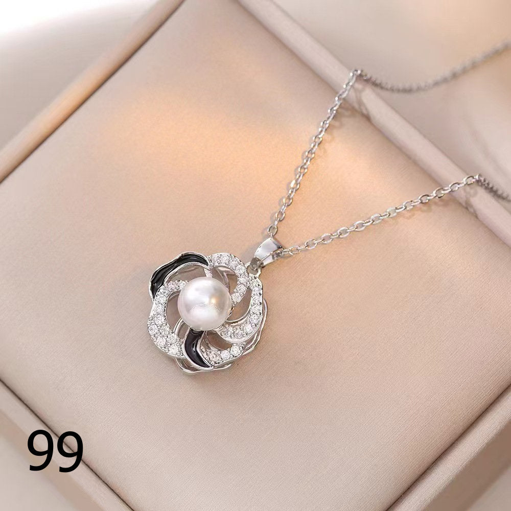 18K Gold Plated Shiny Spinner Necklaces -Blind bag