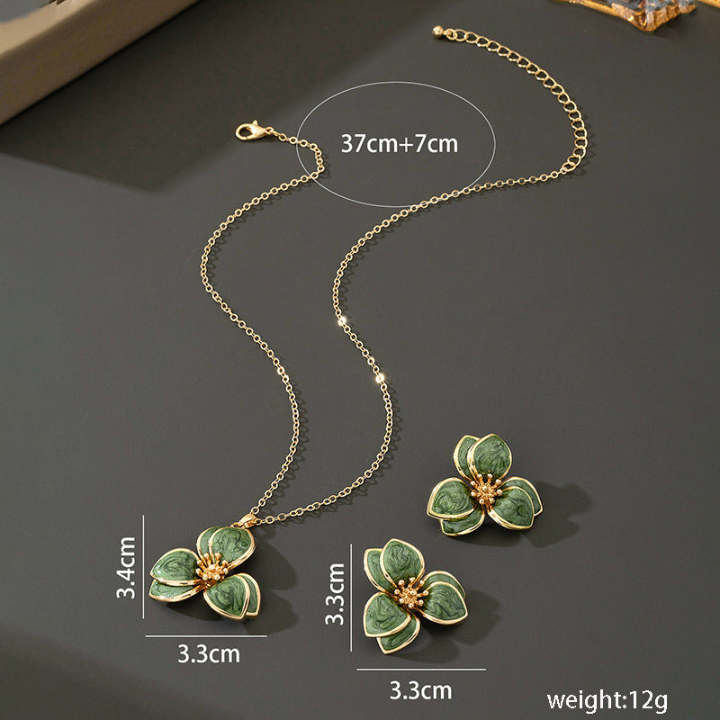 Flower Charm Pendant, Floral Stylish Jewellery for Women