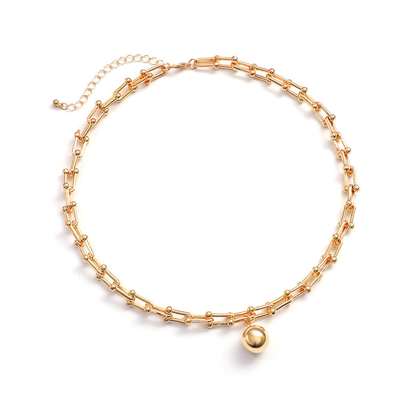 Horseshoe Chain Necklace