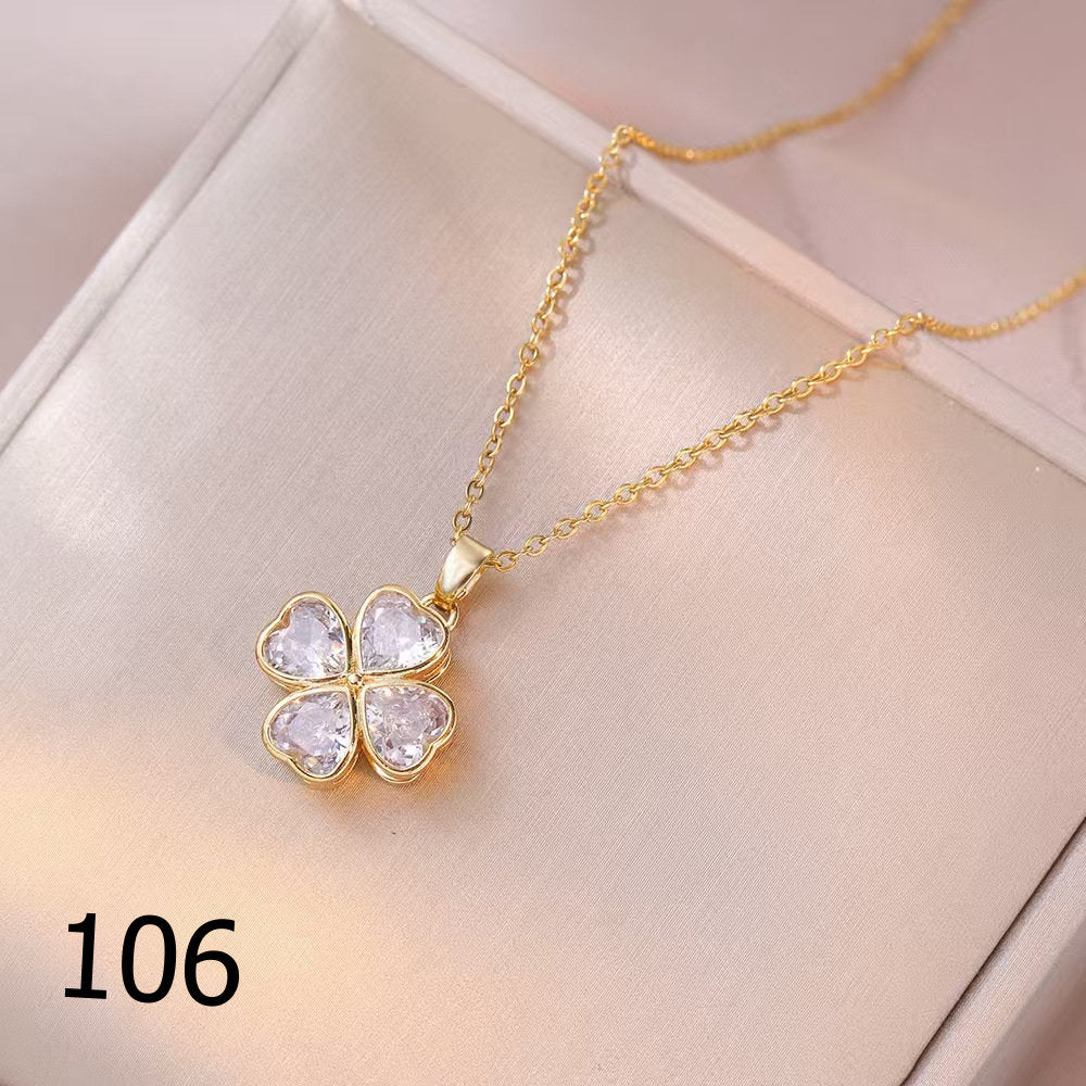 18K Plated Shiny Spinner Necklace (1)