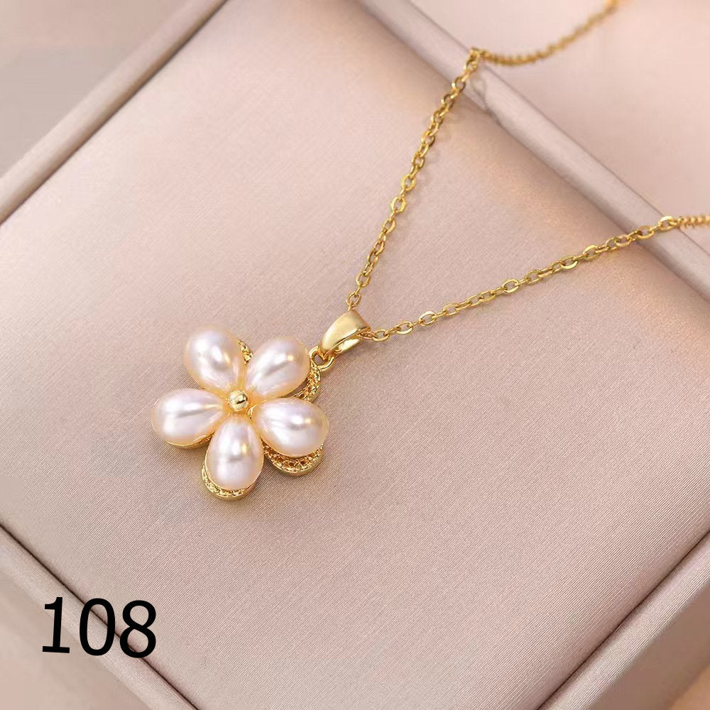 18K Plated Shiny Spinner Necklace (1)