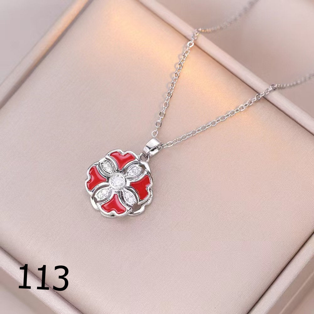 18K Plated Shiny Spinner Necklace (1)