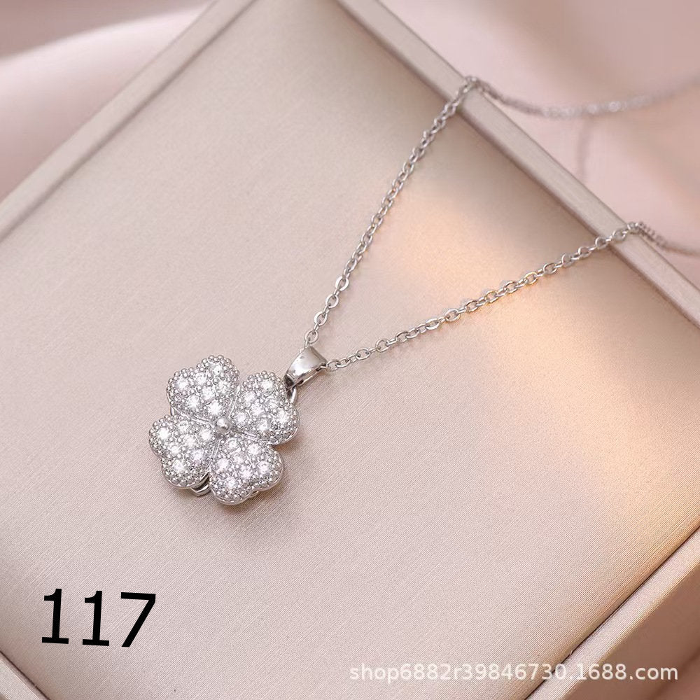 18K Plated Shiny Spinner Necklace (1)