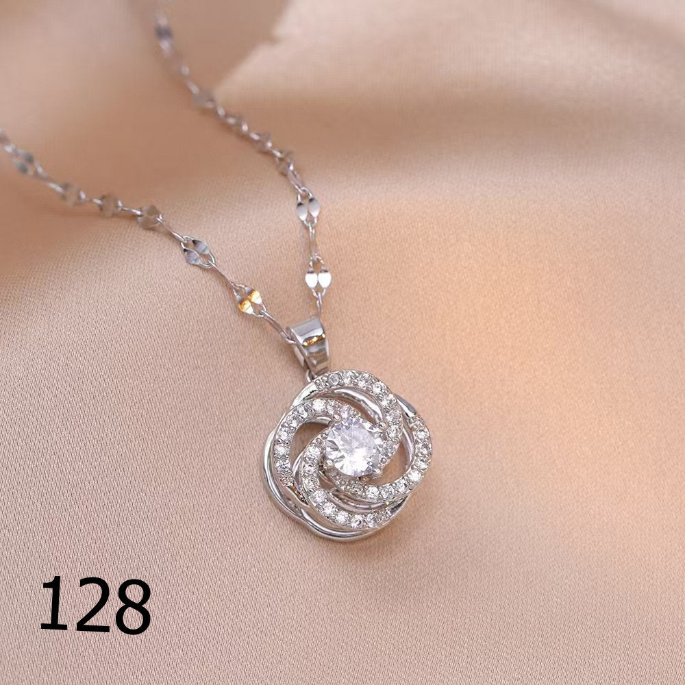 18K Plated Shiny Spinner Necklace (1)