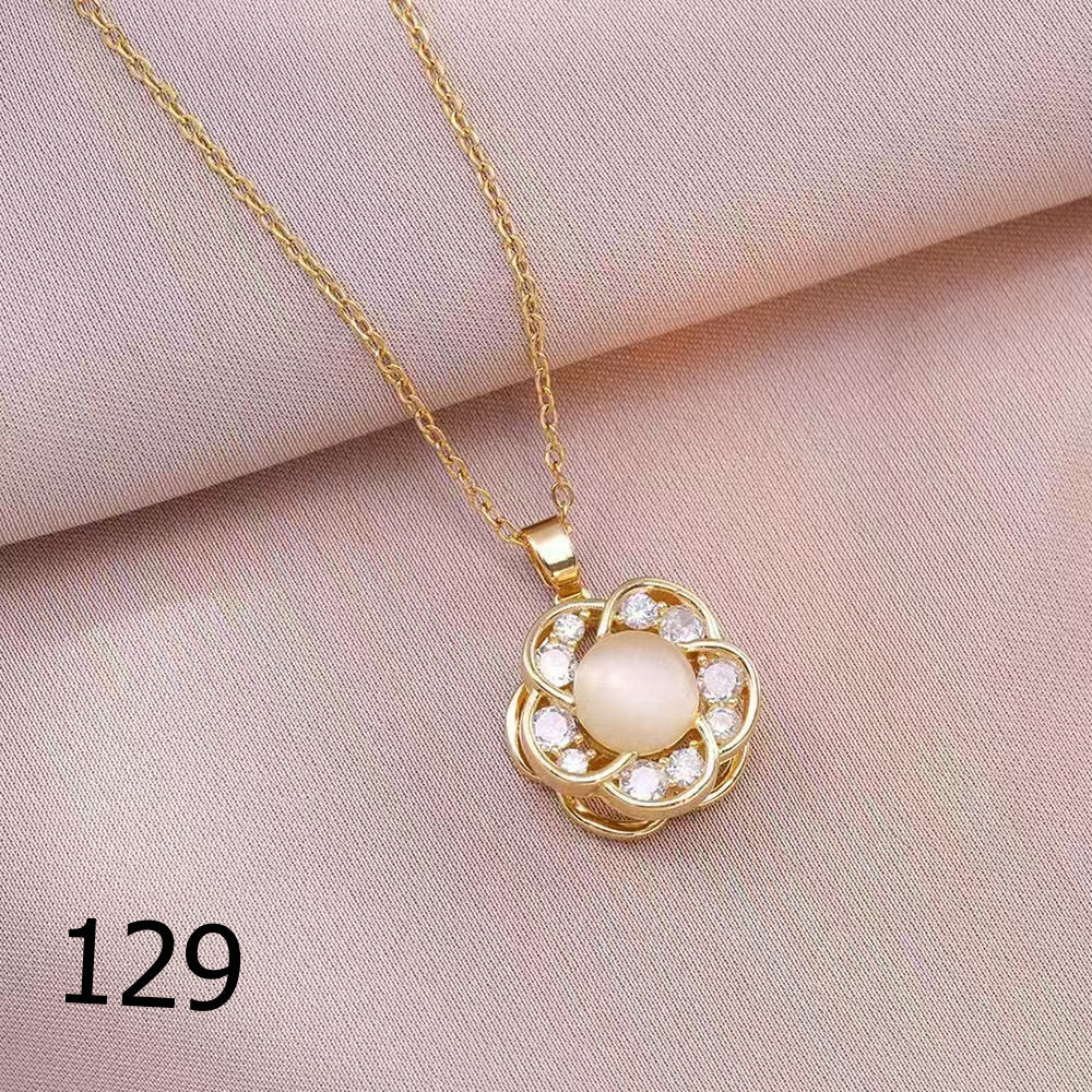 18K Plated Shiny Spinner Necklace (1)