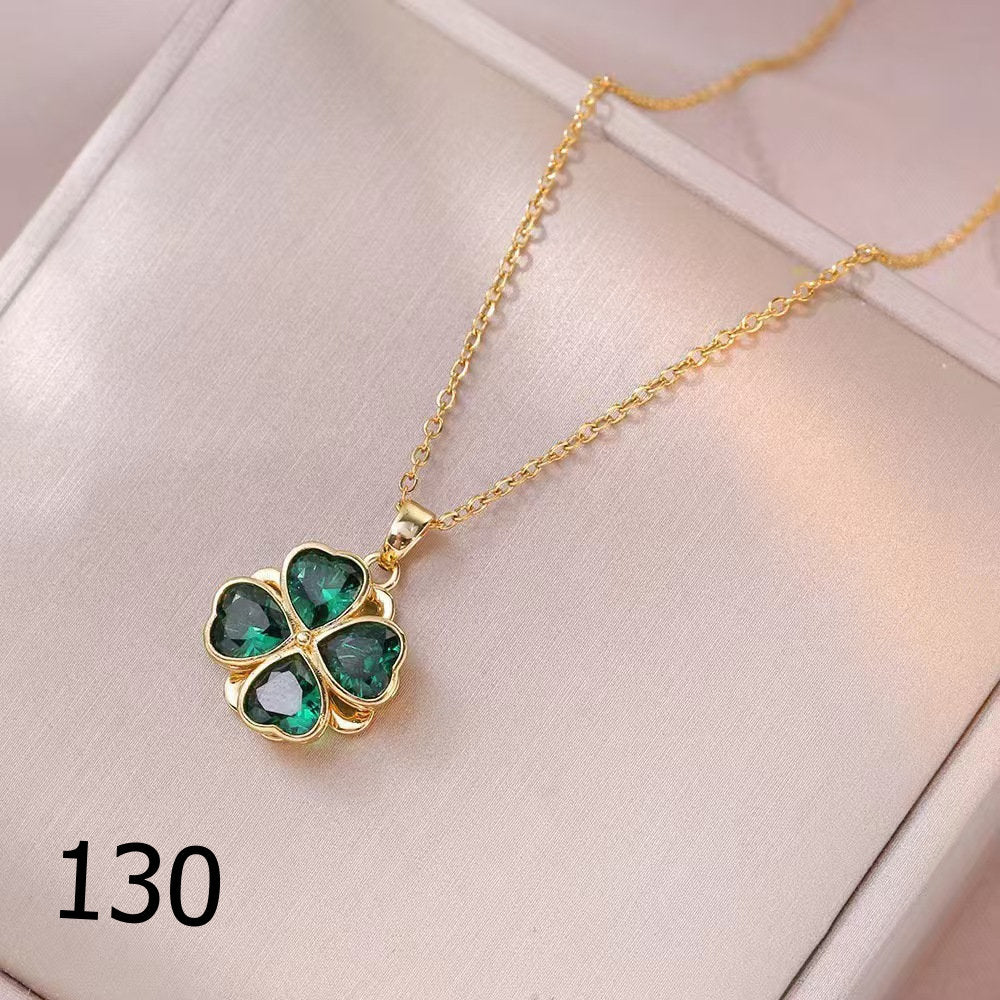 18K Plated Shiny Spinner Necklace (1)
