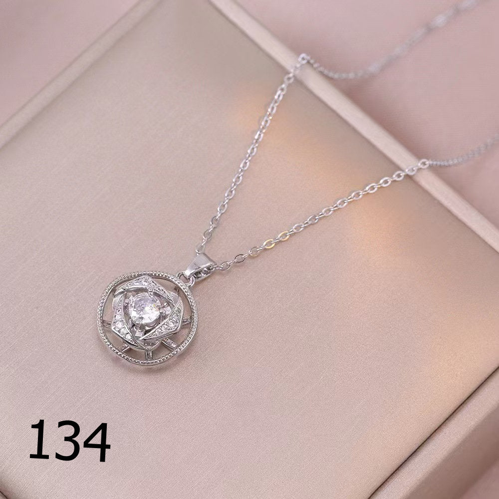 18K Plated Shiny Spinner Necklace (1)