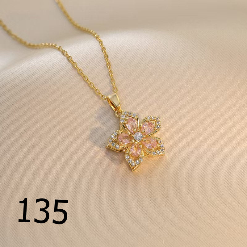18K Plated Shiny Spinner Necklace (1)