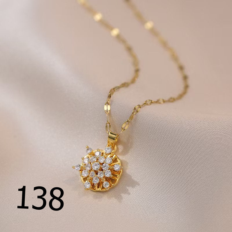 18K Plated Shiny Spinner Necklace (1)
