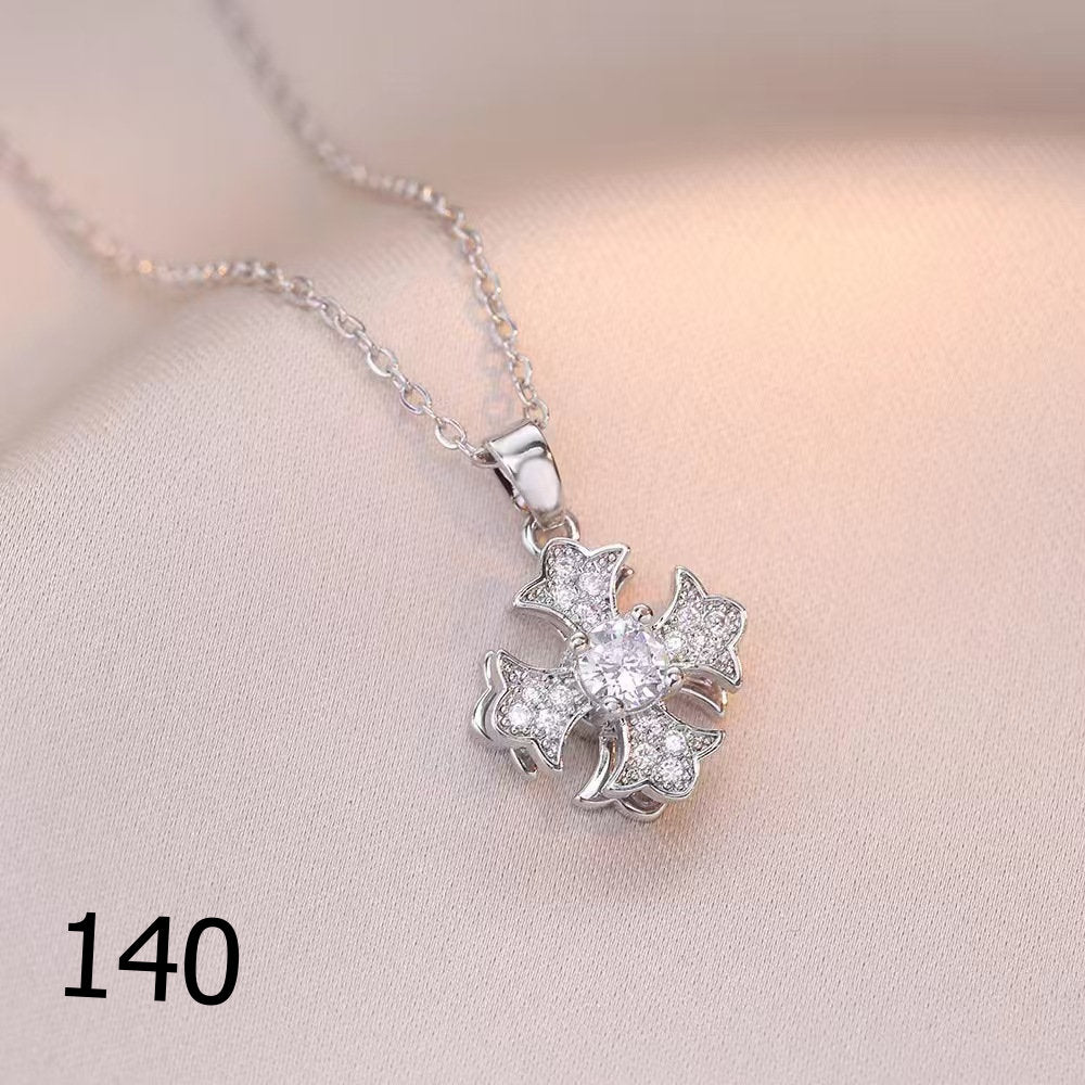 18K Plated Shiny Spinner Necklace (1)
