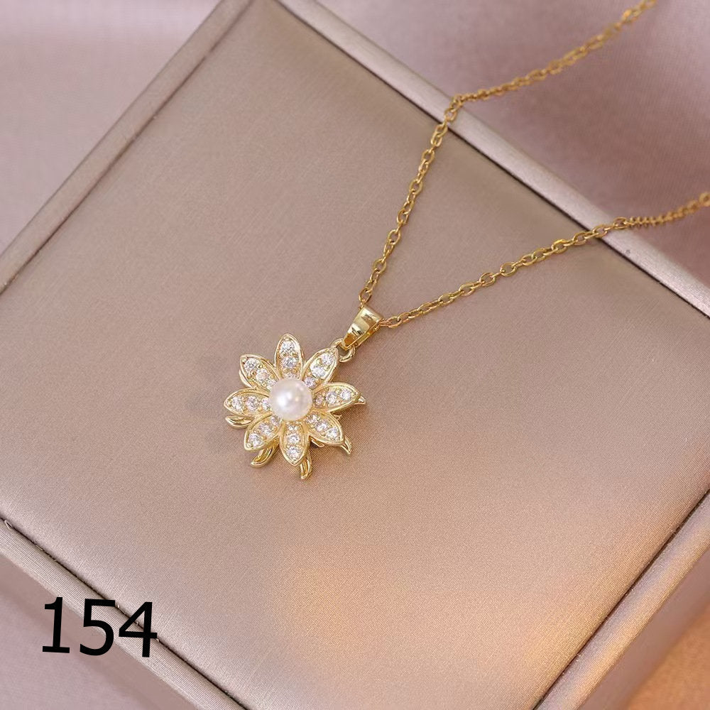 18K Plated Shiny Spinner Necklace (1)