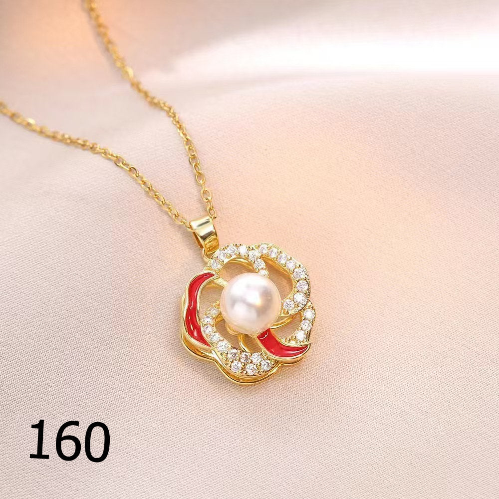 18K Plated Shiny Spinner Necklace (1)