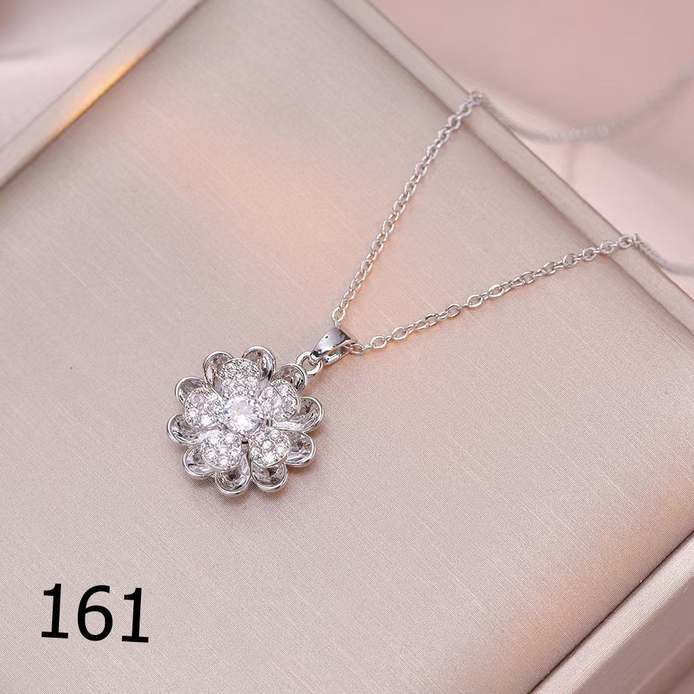 18K Plated Shiny Spinner Necklace (1)