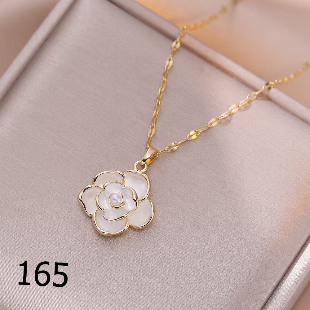 18K Plated Shiny Spinner Necklace (1)