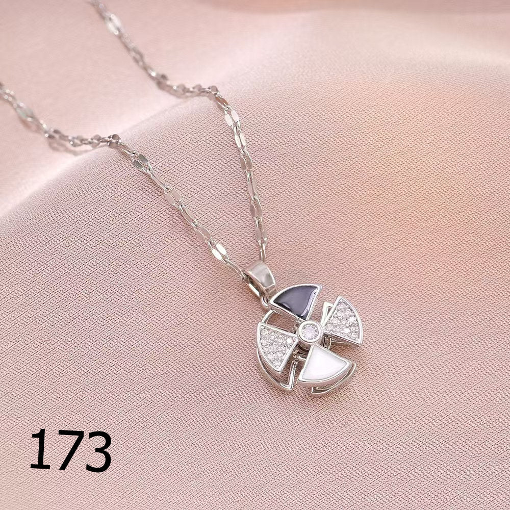 18K Plated Shiny Spinner Necklace (1)
