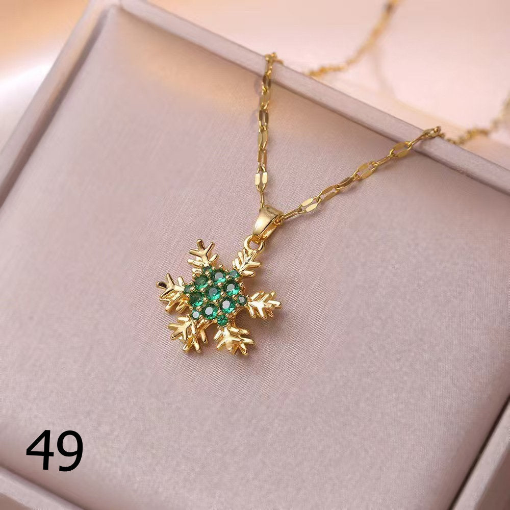 18K Gold Plated Shiny Spinner Necklaces -Blind bag