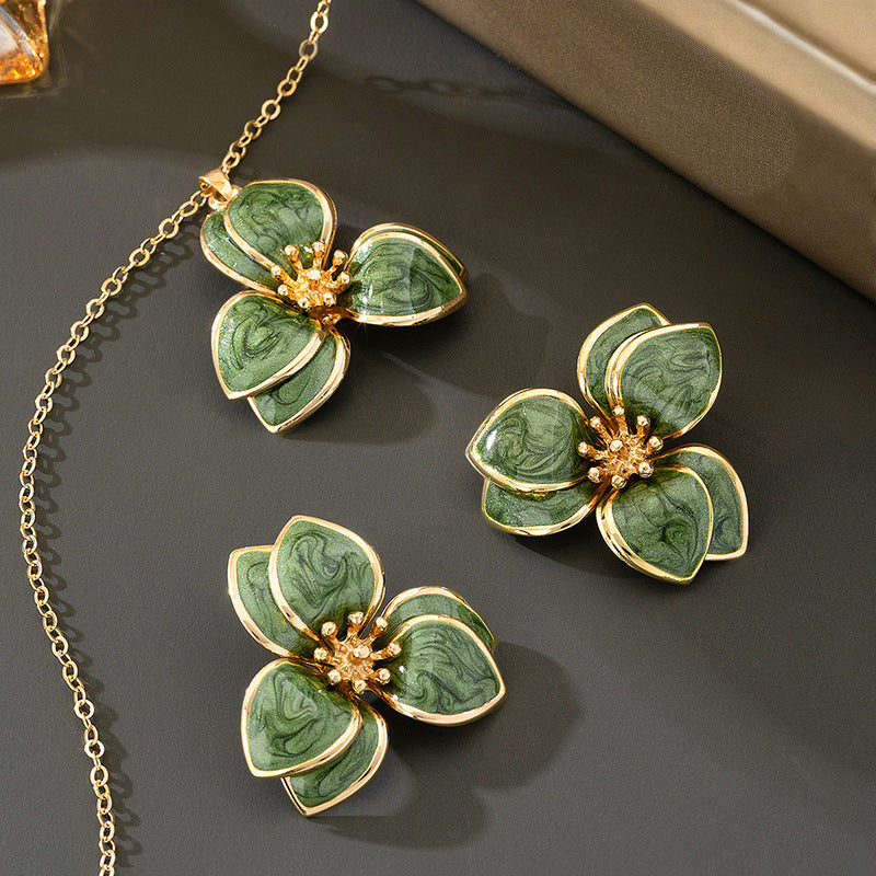 Flower Charm Pendant,  Floral Stylish Jewellery for Women
