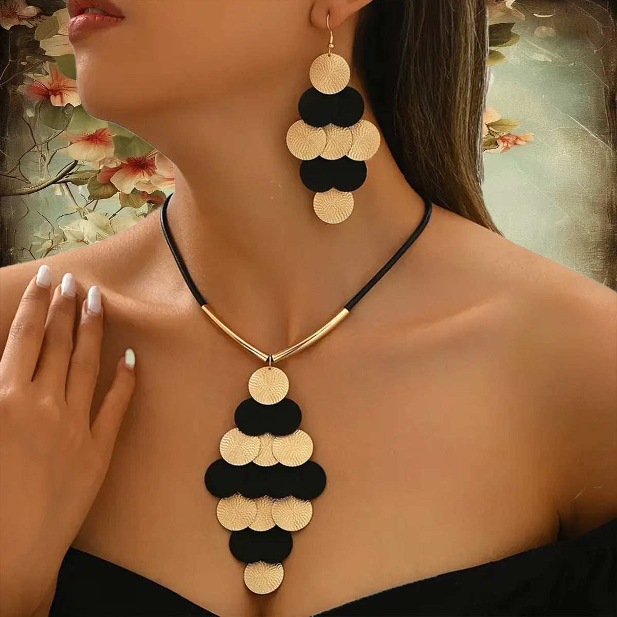 Flower Charm Pendant,  Floral Stylish Jewellery for Women