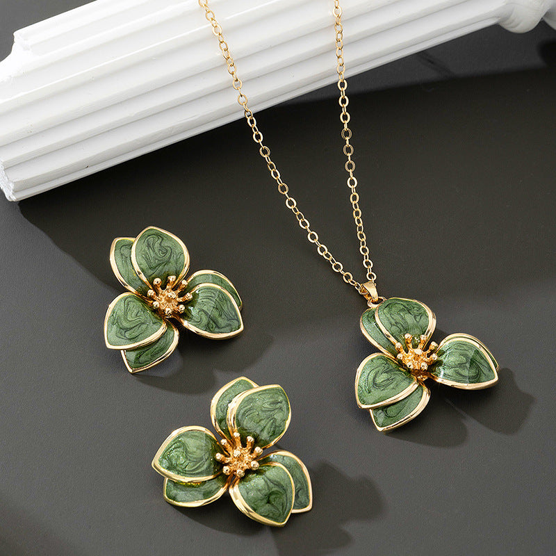 Flower Charm Pendant,  Floral Stylish Jewellery for Women
